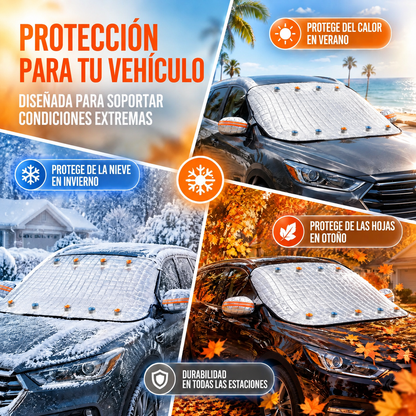 Aethel Escudo™ - El cubre parabrisas contra hielo y nieve